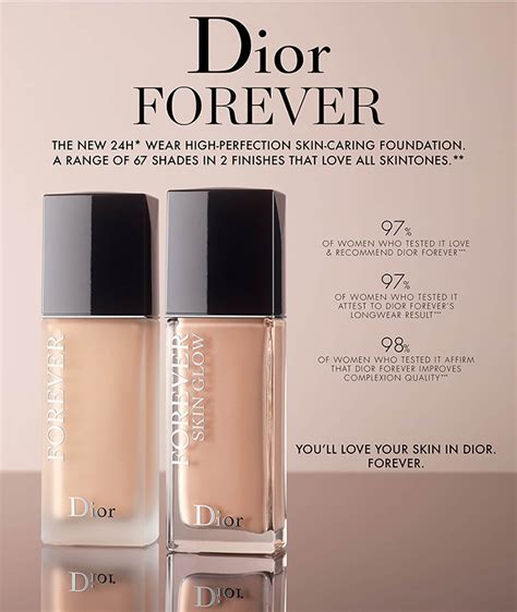 new dior forever skin glow foundation review|Dior forever foundation shades.